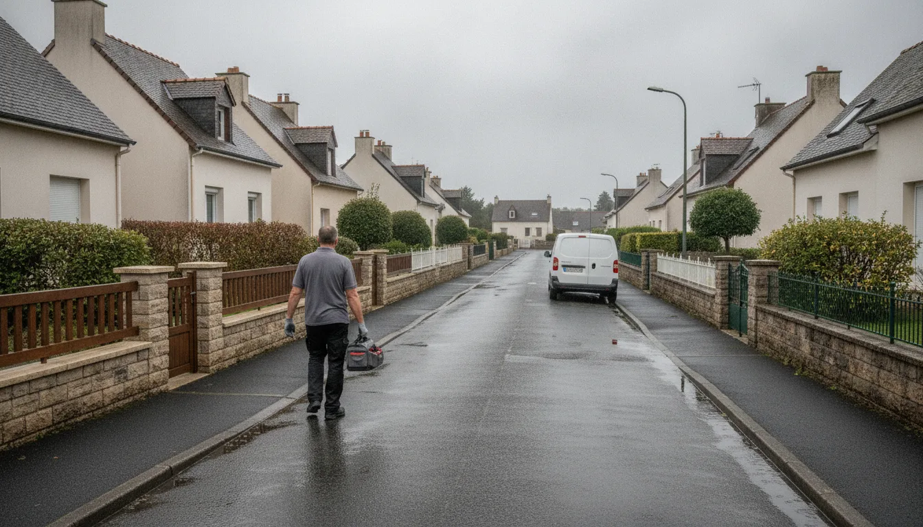 Dépannage pompe de relevage Rosporden – intervention locale / la ville